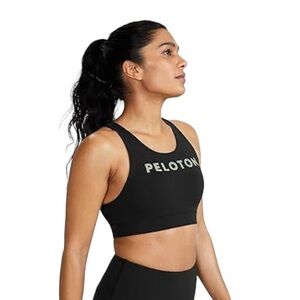 PELOTON Advanced Black Sports Bra Sz M